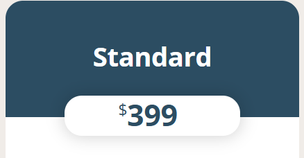 Standard Package (Tax Preperation)